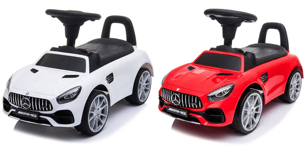 Mercedes-Benz Toddler Foot-to-Floor Ride On Car & Walker Slider