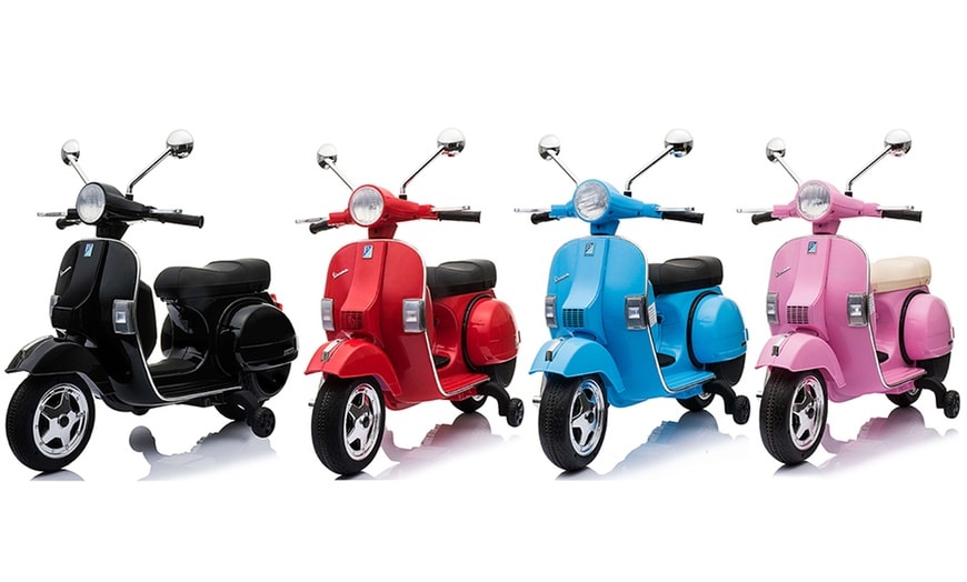 vespa px150 kids electric scooter