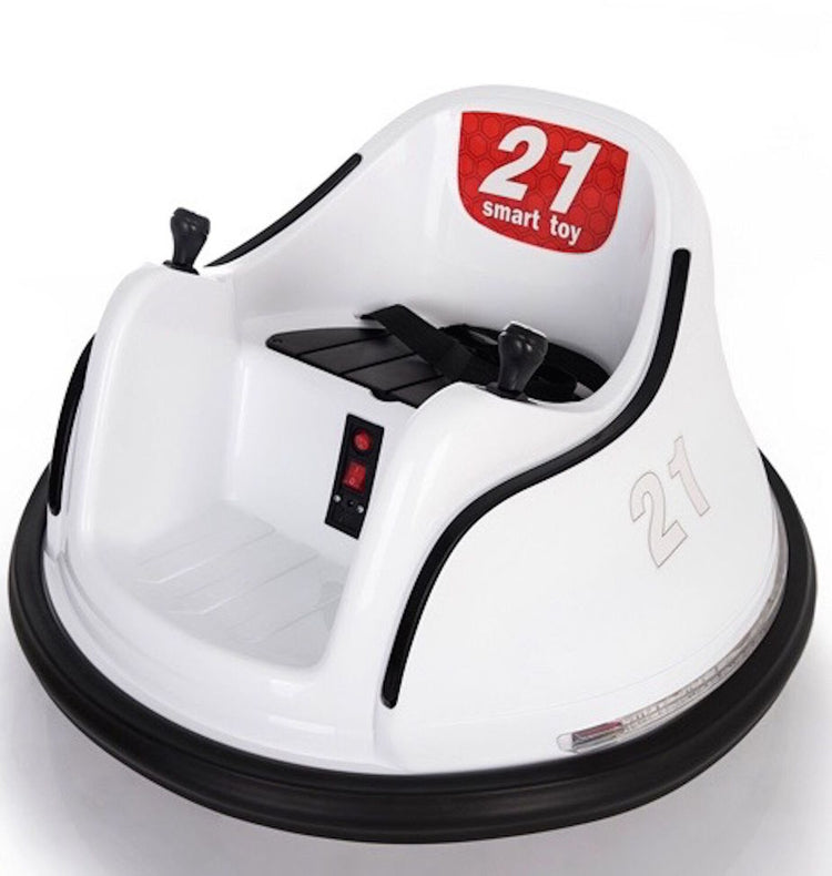 12V Kids Ride on Waltzer Electric Bumper Car - 360 Degree Spin