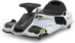 white Kids Drift Kart Zippy Zoom