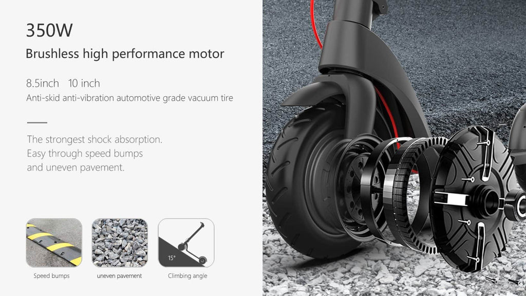 Neo Outlaw X7 Electric Scooter with Removable Battery - 350W Motor