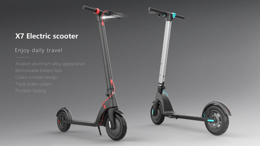 Neo Outlaw X7 Electric Scooter with Removable Battery - 350W Motor