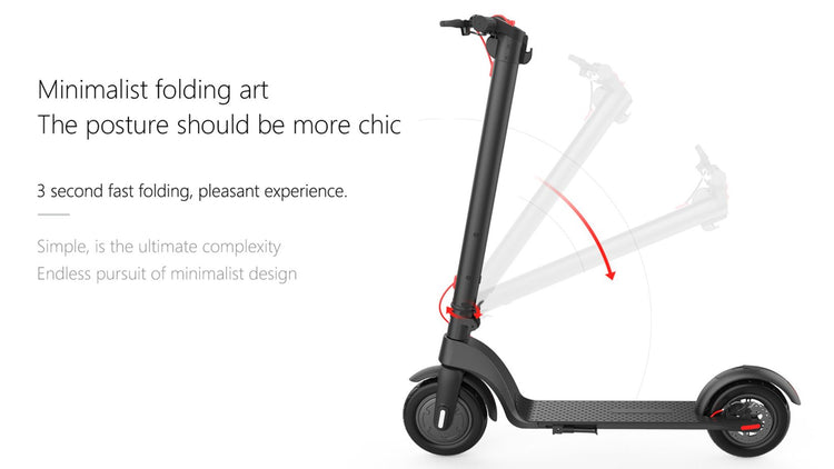 Neo Outlaw X7 Electric Scooter with Removable Battery - 350W Motor