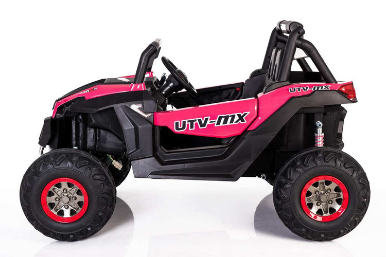 PINK 24v UTV Off Road Electric Ride on quad