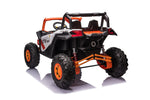 Orange 2 Seater Kids Ride on Buggy