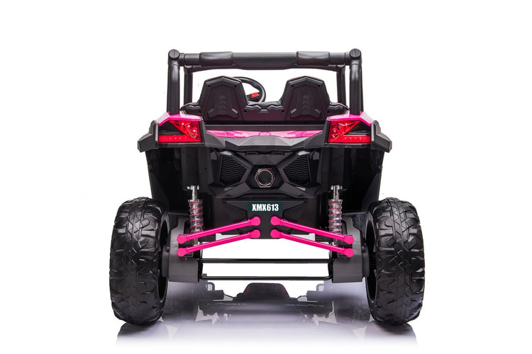 Kids 24v Pink 4 motor ride on jeep