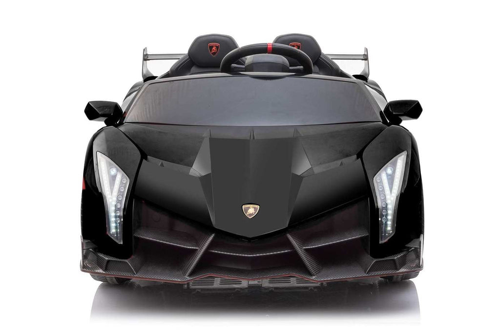 24V Lamborghini Veneno 2 Seater Kids Ride-On Car with MP4 Screen