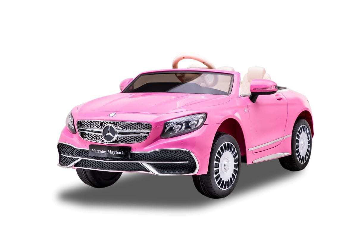 Fait Ride On Kids Pink Mercedes Maybach S650 12V Electric Ride-On Car – kidaroos