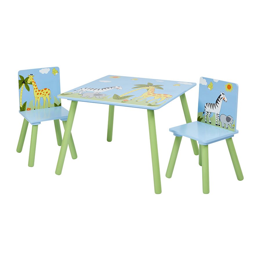 Kids Safari Table & Chairs