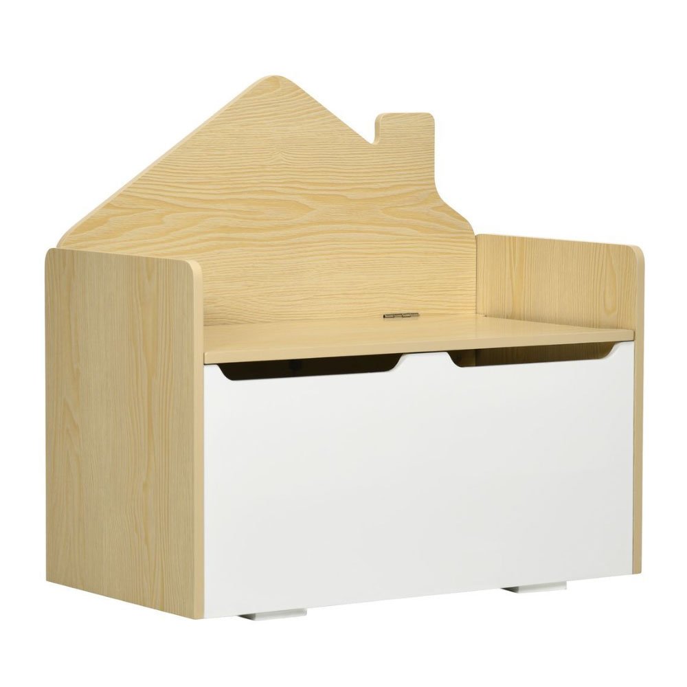 Wooden Toy Box with Seat Kidaroos