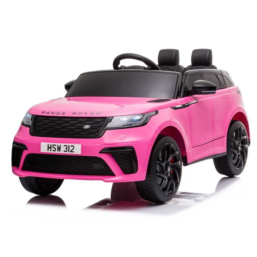 Kids Pink Range Rover Ride On Velar Car