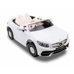 Kids White Mercedes Maybach Top View