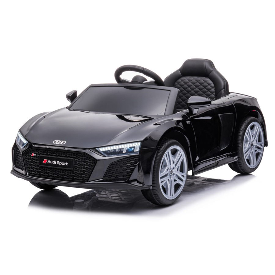 Childrens Black 2022 Model Audi R8 Electric Ride-On Car