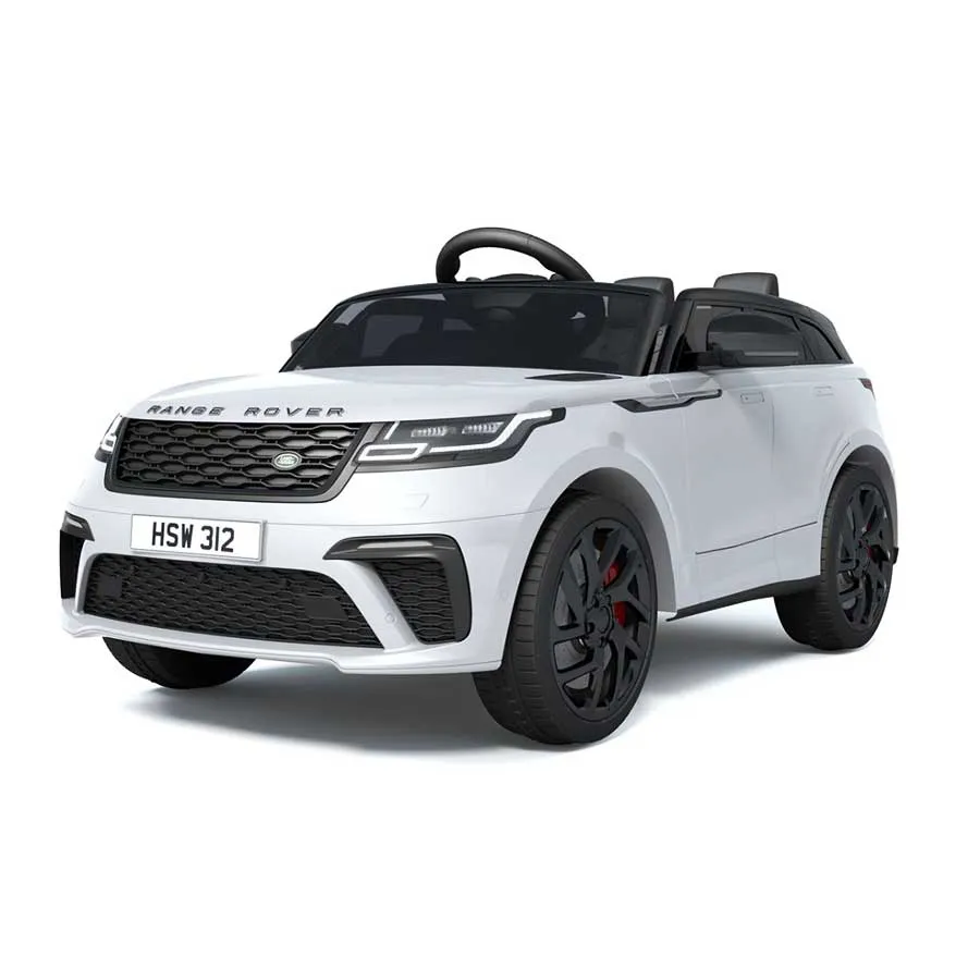 Kids Range Rover Ride On Car White Velar