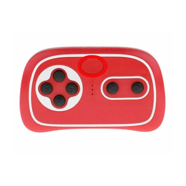 Red Remote Control Pairing Button