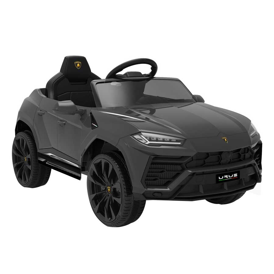 Kids Black Lamborghini Urus 12v Electric Ride-On Car