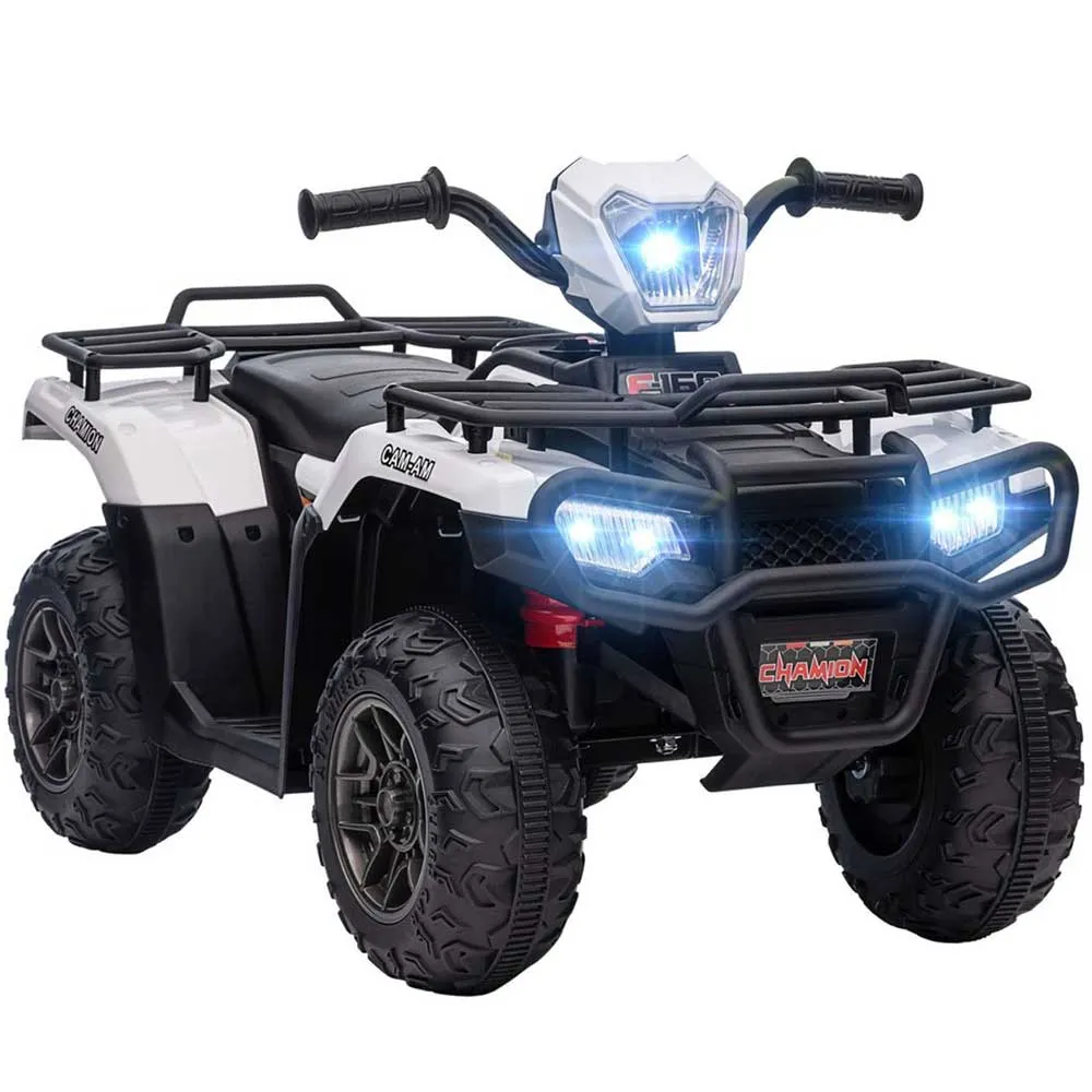 Kids White Quad