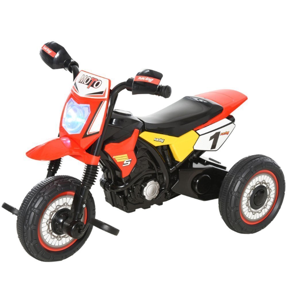 Kids Pedal Motorbike Red