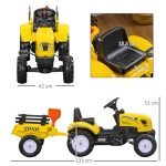 Farmyard Pedal-Powered Tractor Dimensions