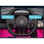 Childrens Pink Maserati Steering Wheel